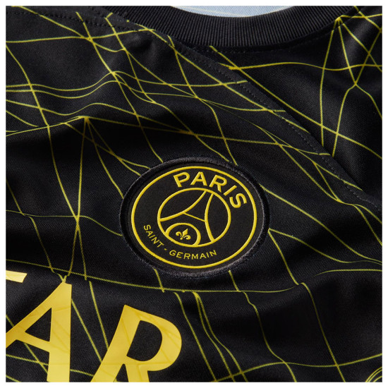 Jordan Παιδική φανέλα ποδοσφαίρου Paris Saint-Germain 2023/24 Stadium Fourth Jordan Παιδική φανέλα ποδοσφαίρου Paris Saint-Germain 2023/24 Stadium Fourth